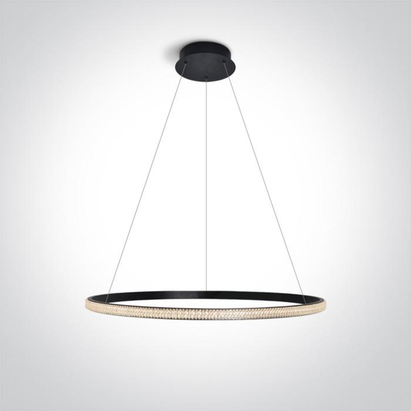 BLACK LED 20W WW IP20 230V