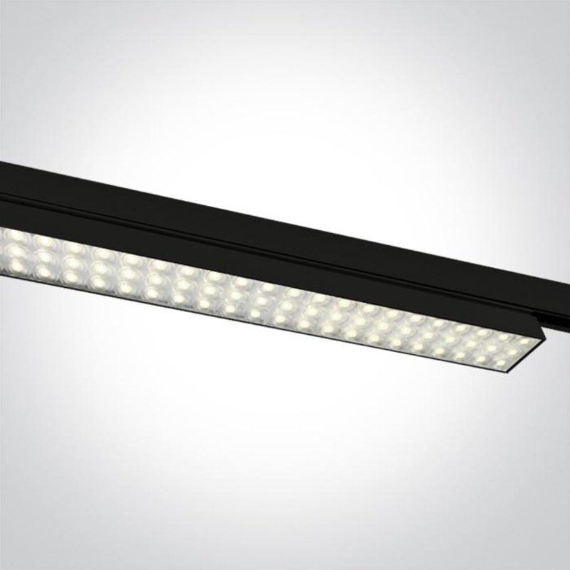 BLACK LED 30W CW LINEAR TRACK LIGHT IP20 230V