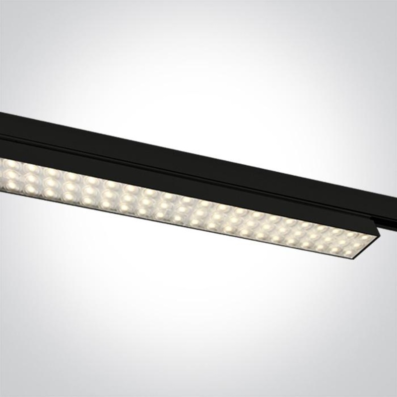 BLACK LED 30W WW LINEAR TRACK LIGHT IP20 230V