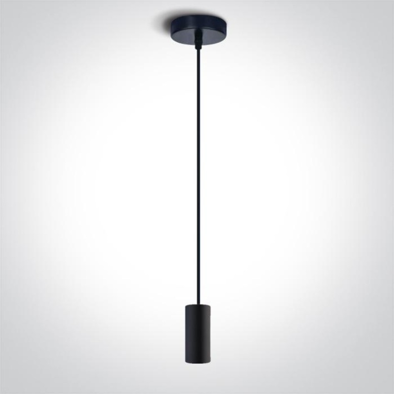 BLACK PENDANT 20W E27