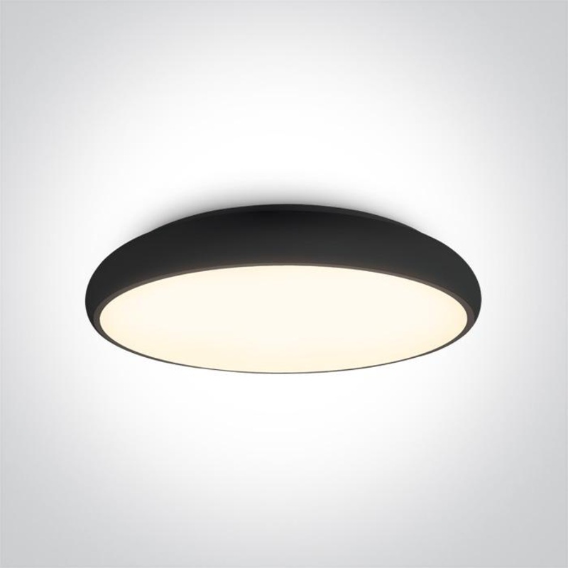 BLACK PLAFO LED 62W WW IP20 230V