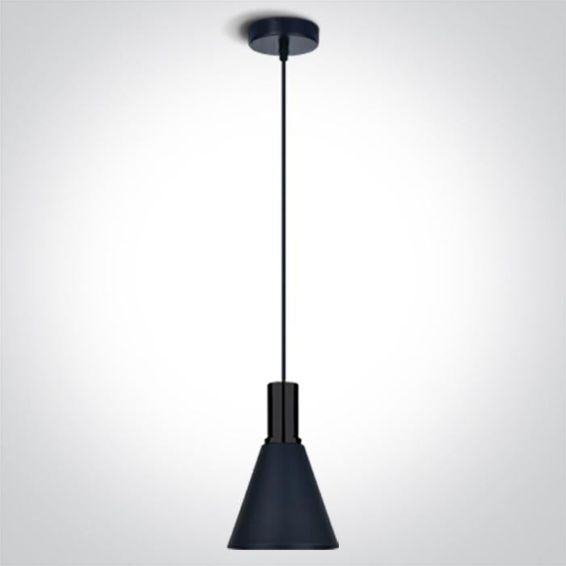 BLACK WITH BLACK SHADE 10W E27