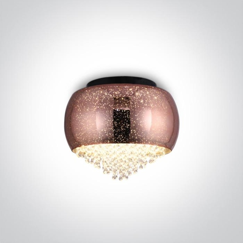 CEILING LIGHT COPPER 4x9w G9 100-240v
