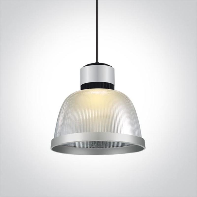GREY PENDANT LED 30W WW 230V