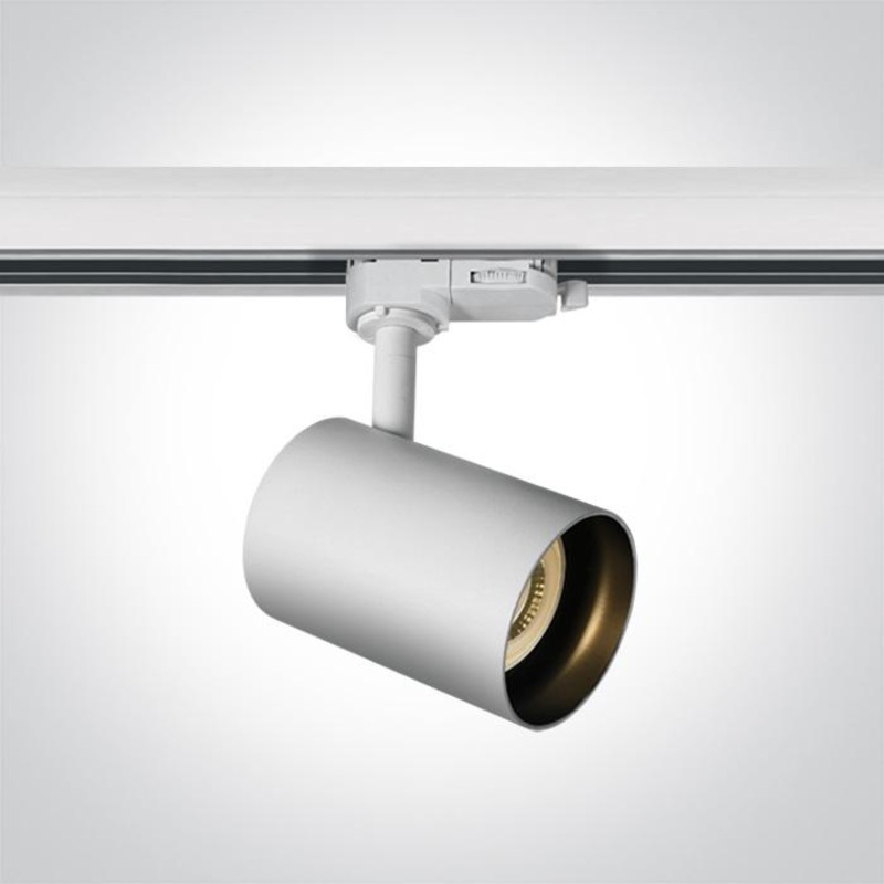 WHITE GU10 10W TRACK SPOT DARK LIGHT