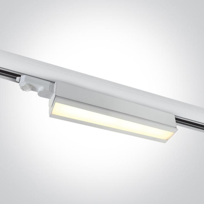 WHITE LED 40W WW LINEAR TRACK LIGHT ADJUSTABLE 230V