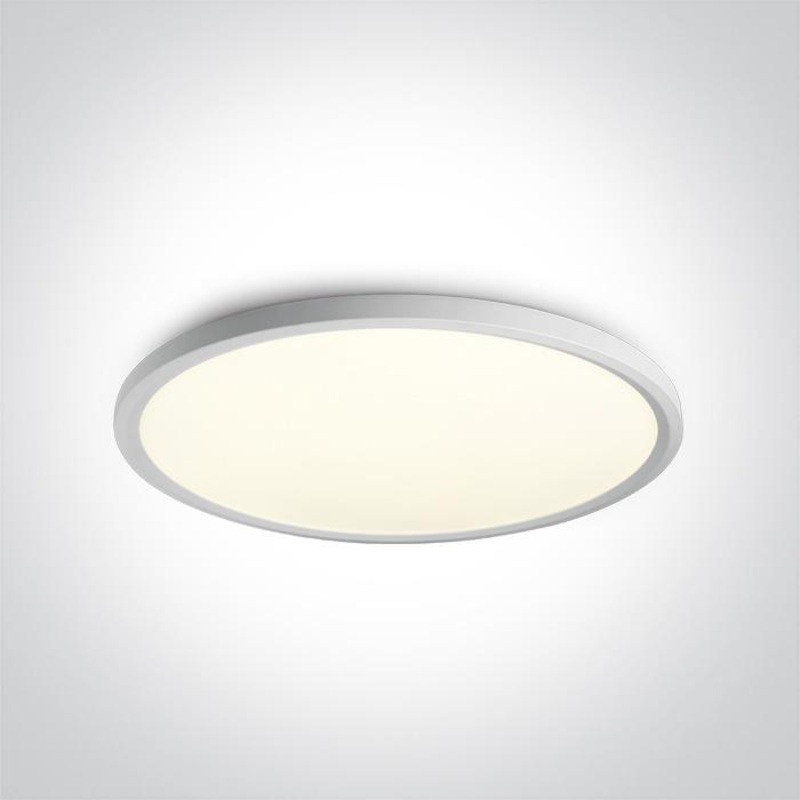 WHITE LED PLAFO 60W CW IP20 230V