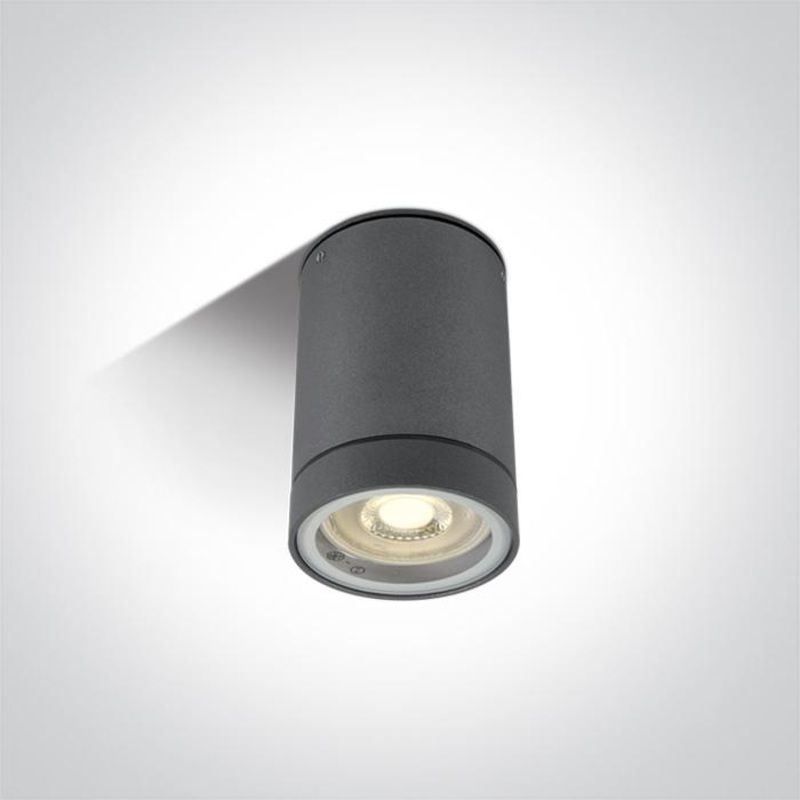 ANTHRACITE CYLINDER GU10 10w IP54