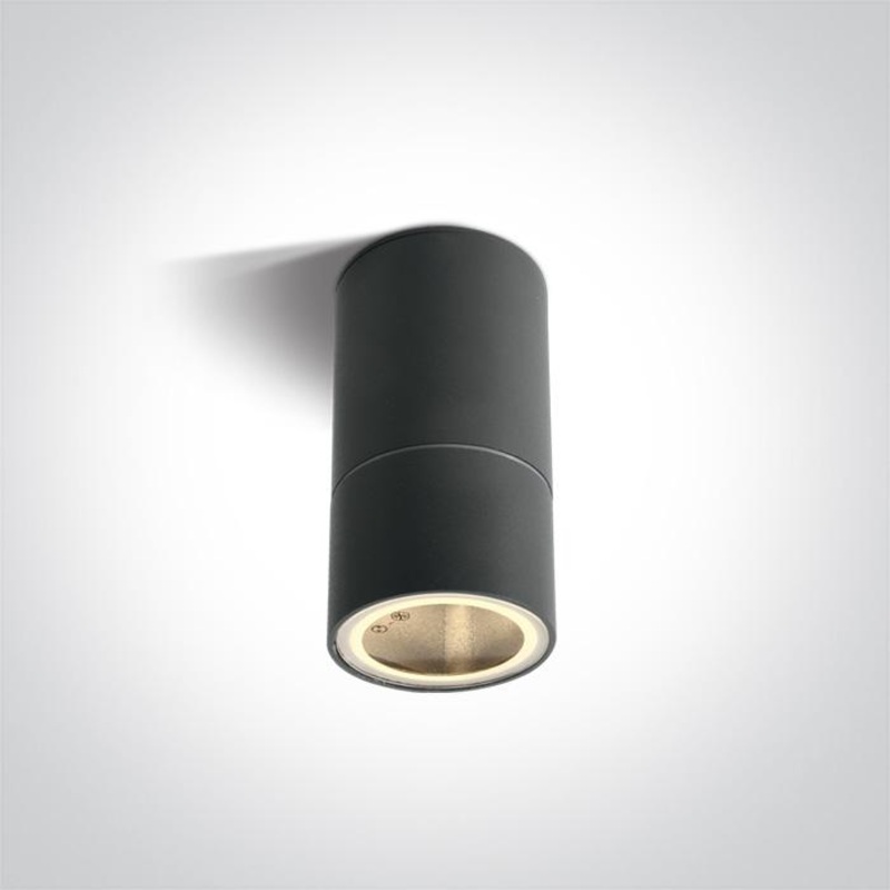ANTHRACITE CYLINDER GU10 35w IP54 DARK LIGHT