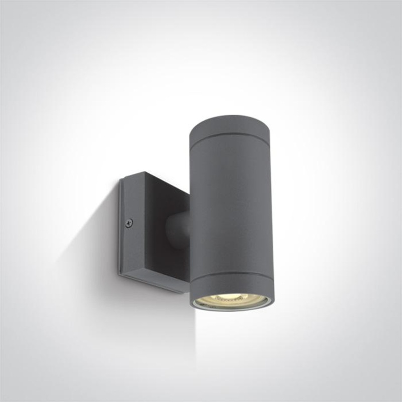 ANTHRACITE WALL 2xGU10 10w IP54