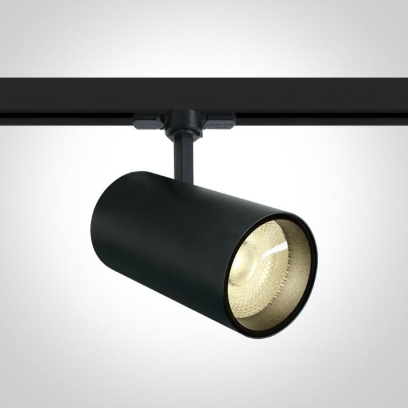 BLACK COB LED 30W WW TRACK SPOT 38deg 230V