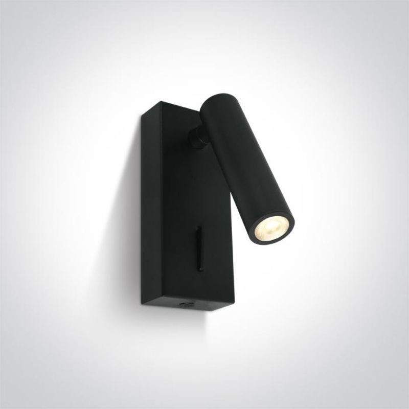 BLACK LED 3W WW IP20 100-240V