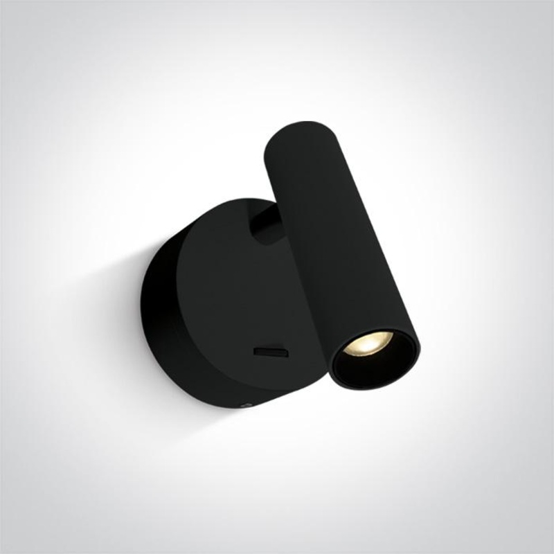 BLACK LED 3W WW IP20 230V