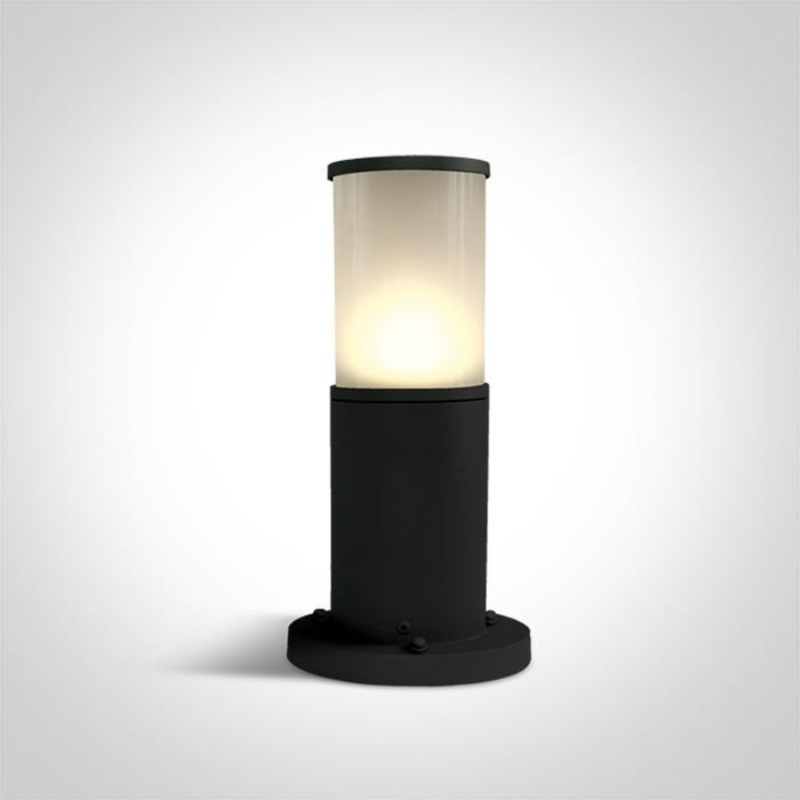 BLACK POLE 35cm E27 20w
