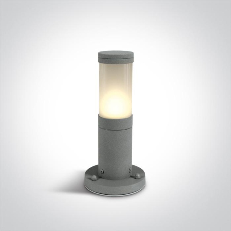 GREY POLE 25cm E27 15w