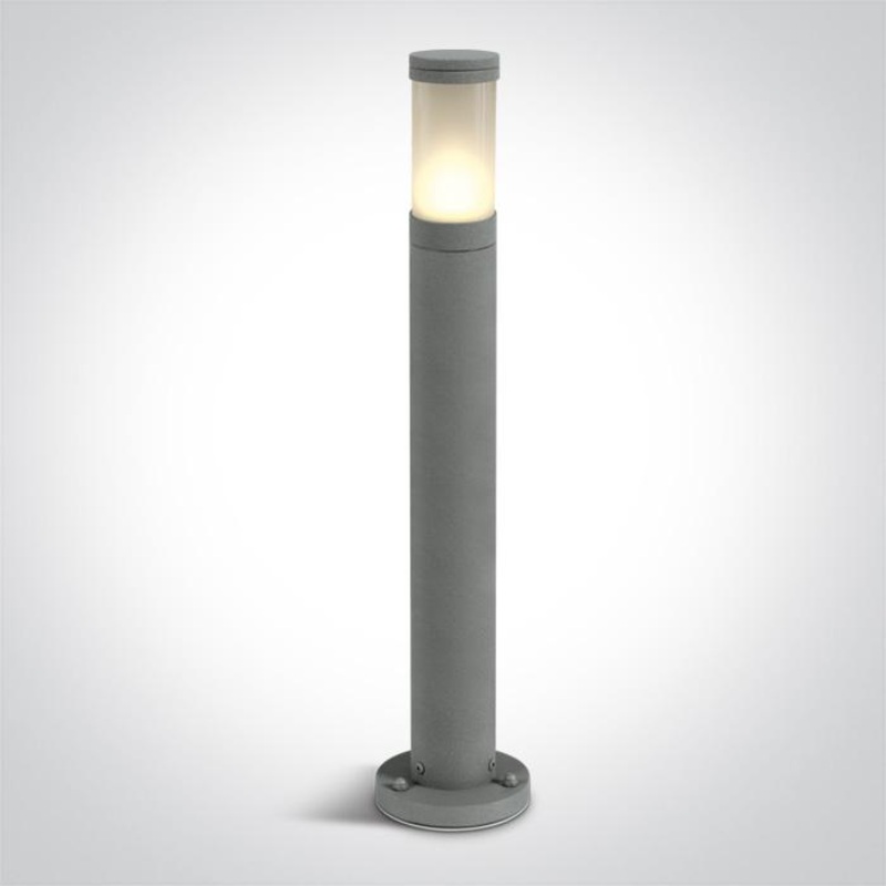 GREY POLE 75cm E27 15w