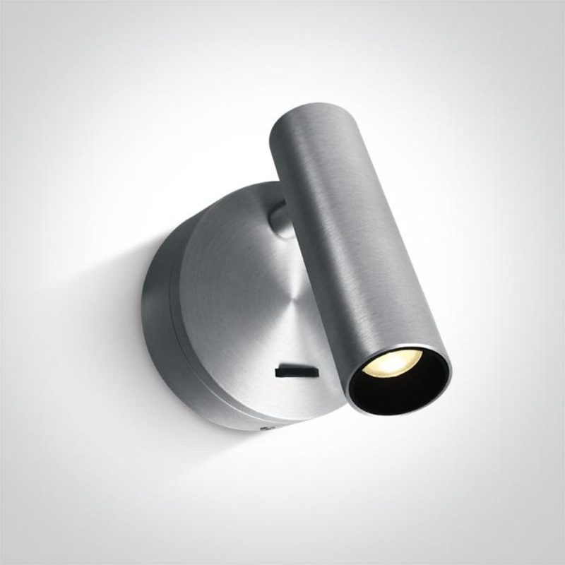 NATURAL ALUMINIUM LED 3W WW IP20 100-240V
