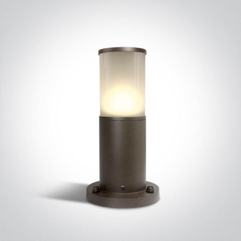 RUST BROWN POLE 35cm E27 20w