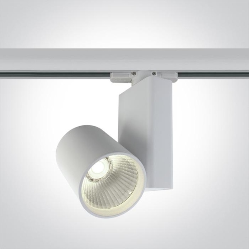 WHITE COB LED 15W CW TRACK SPOT 230V