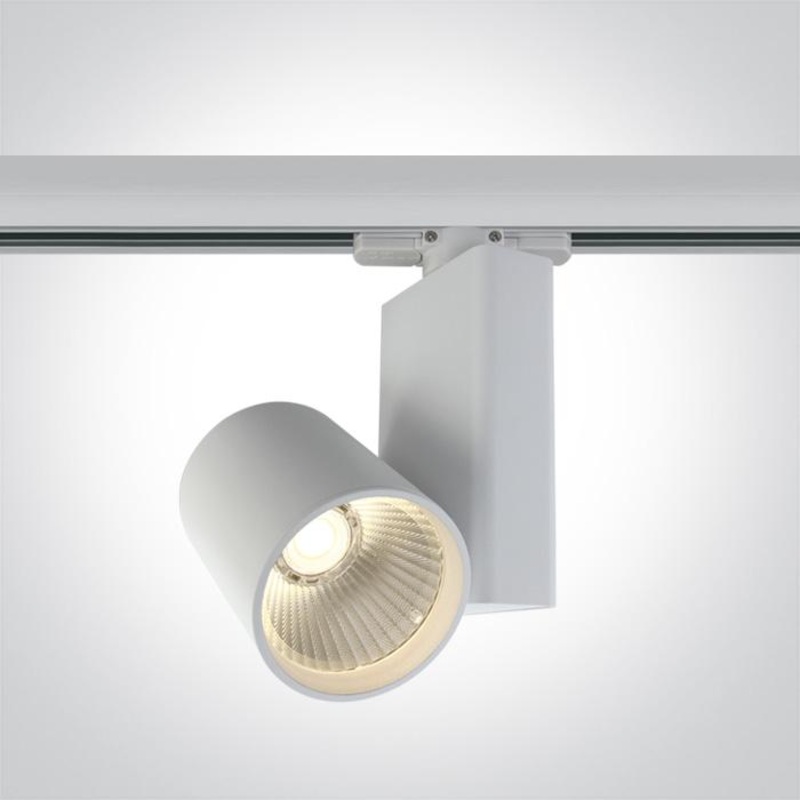 WHITE COB LED 15W WW TRACK SPOT 230V
