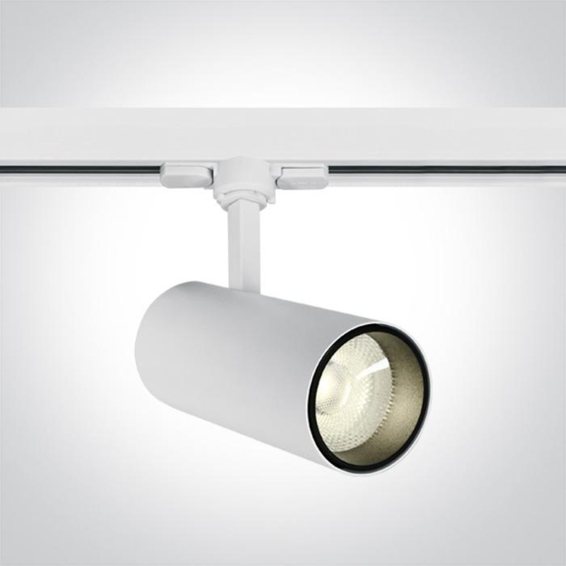 WHITE COB LED 20W CW TRACK SPOT 38deg 230V
