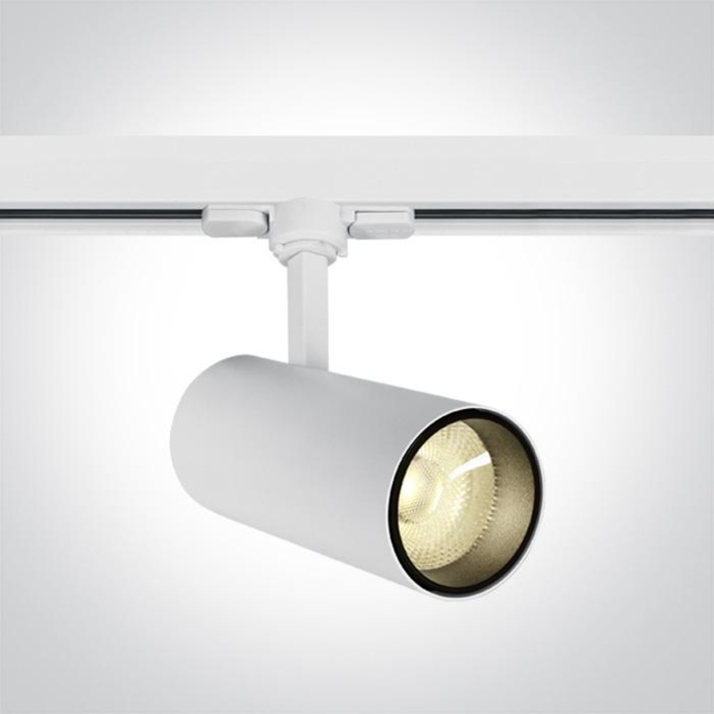 WHITE COB LED 20W WW TRACK SPOT 38deg 230V