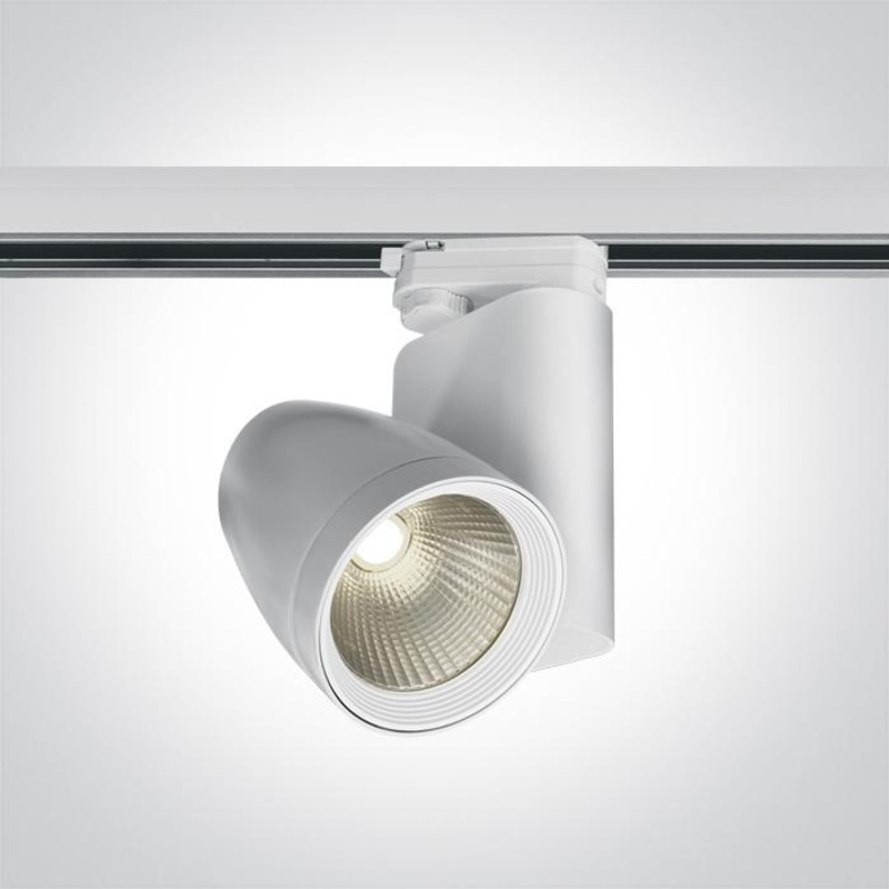 WHITE COB LED 25W WW TRACK SPOT 100-240V