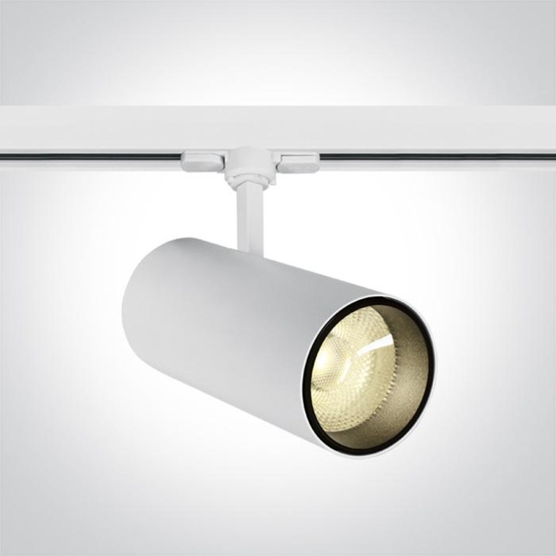 WHITE COB LED 30W WW TRACK SPOT 38deg 230V