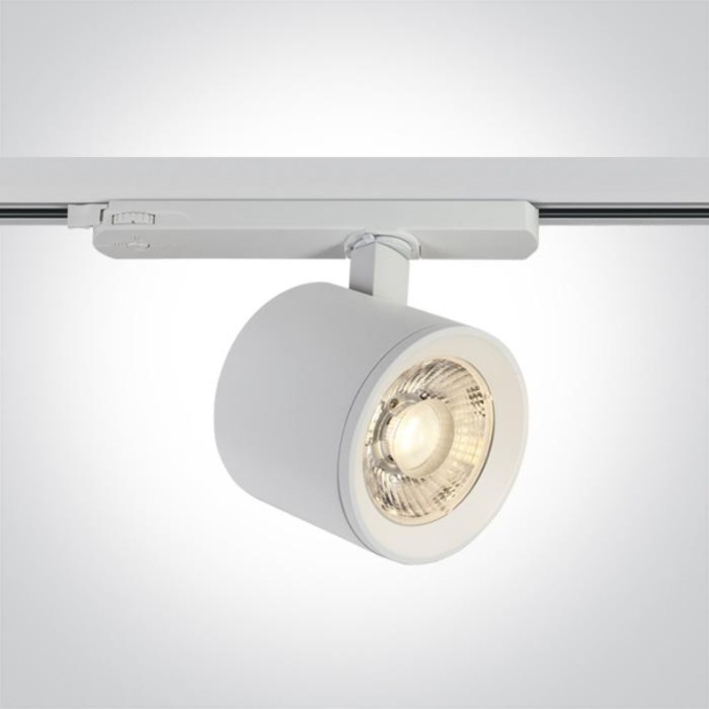 WHITE LED 20W WW TRACK SPOT 230V