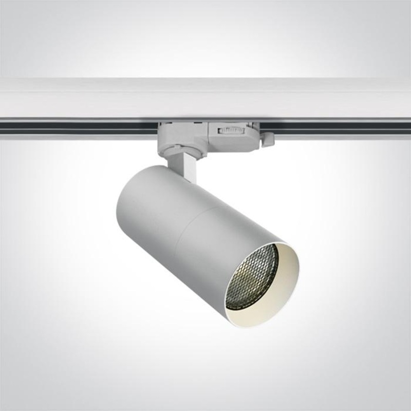WHITE MR16 GU10 10W TRACK SPOT DARK LIGHT