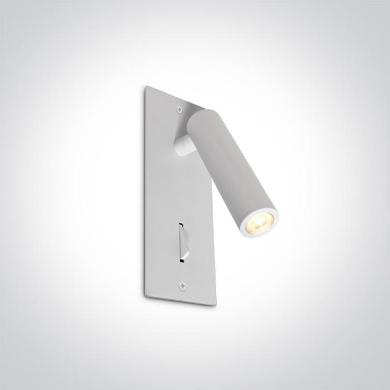 WHITE RECESSED LED 3W WW IP20 100-240V