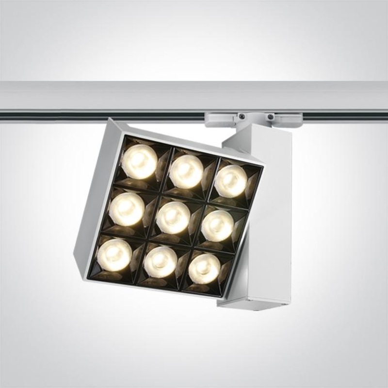 WHITE TRACK LIGHT 30W WW IP20 230V