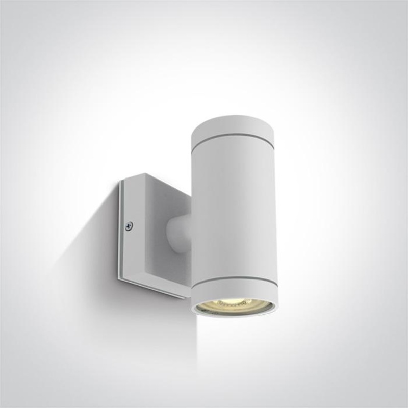 WHITE WALL 2xGU10 10w IP54