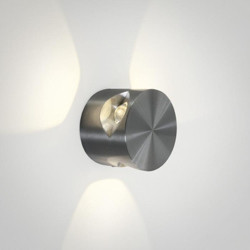 ALUMINIUM WALL/CEIL 3x3W LED WW IP54