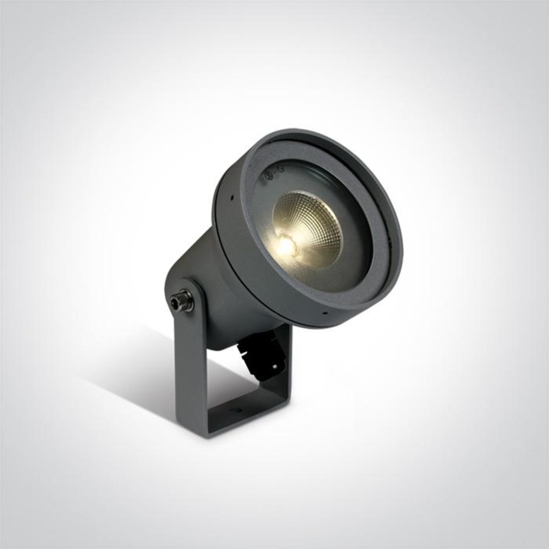ANTHRACITE GARDEN SPOT LED 6W WW 35deg IP65 230V