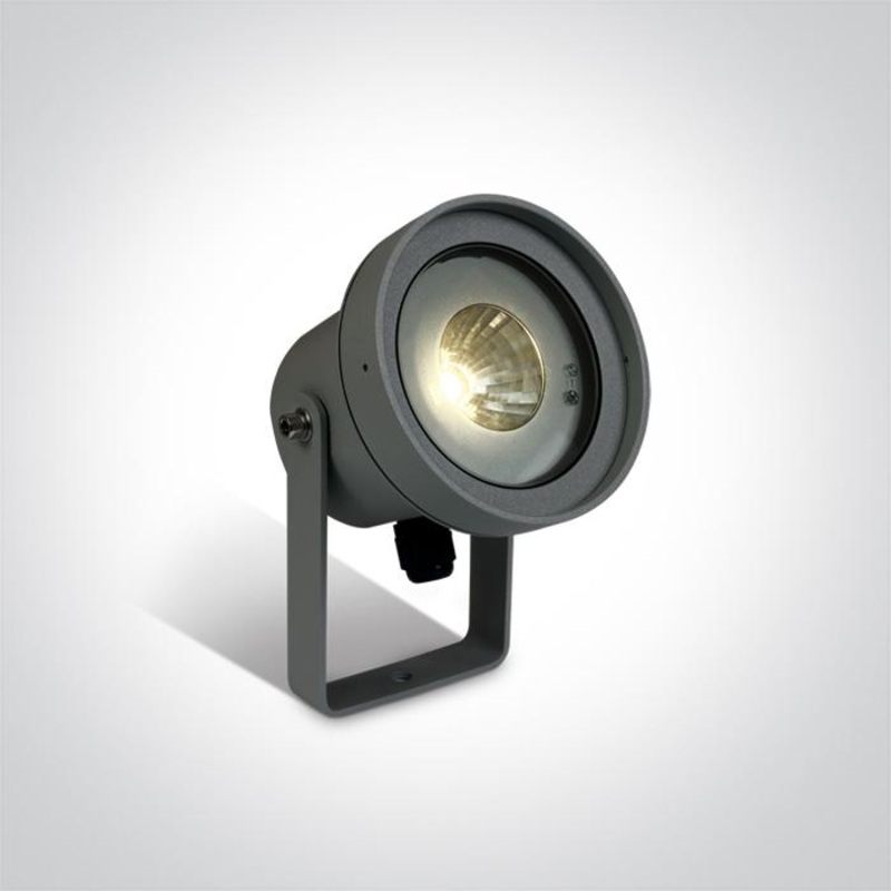 ANTHRACITE GARDEN SPOT LED 9W WW 35deg IP65 230V