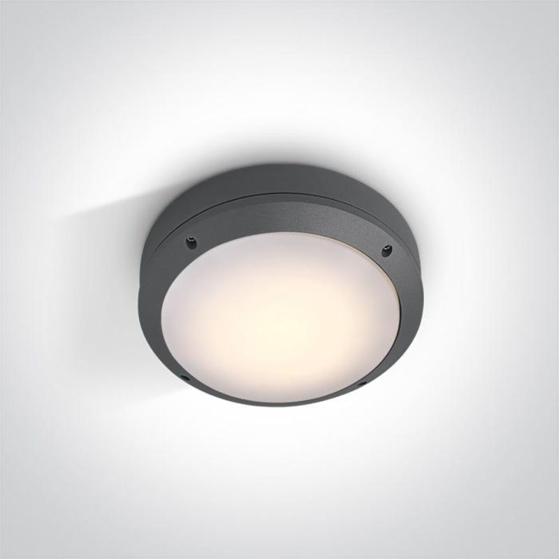 ANTHRACITE IP54 E27 12W