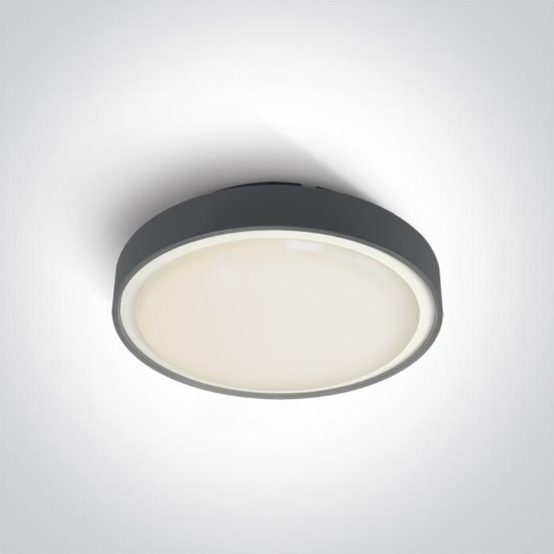 ANTHRACITE IP65 2xE27 12W