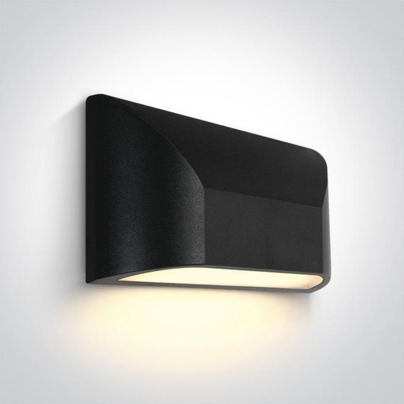 ANTHRACITE LED WALL LIGHT 6W WW IP65 230V