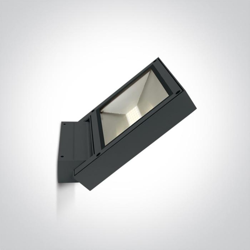 ANTHRACITE WALL LED 12w WW IP65 230V