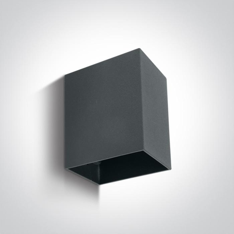 ANTHRACITE WALL LED 3W WW IP54 DARK LIGHT 100-240V