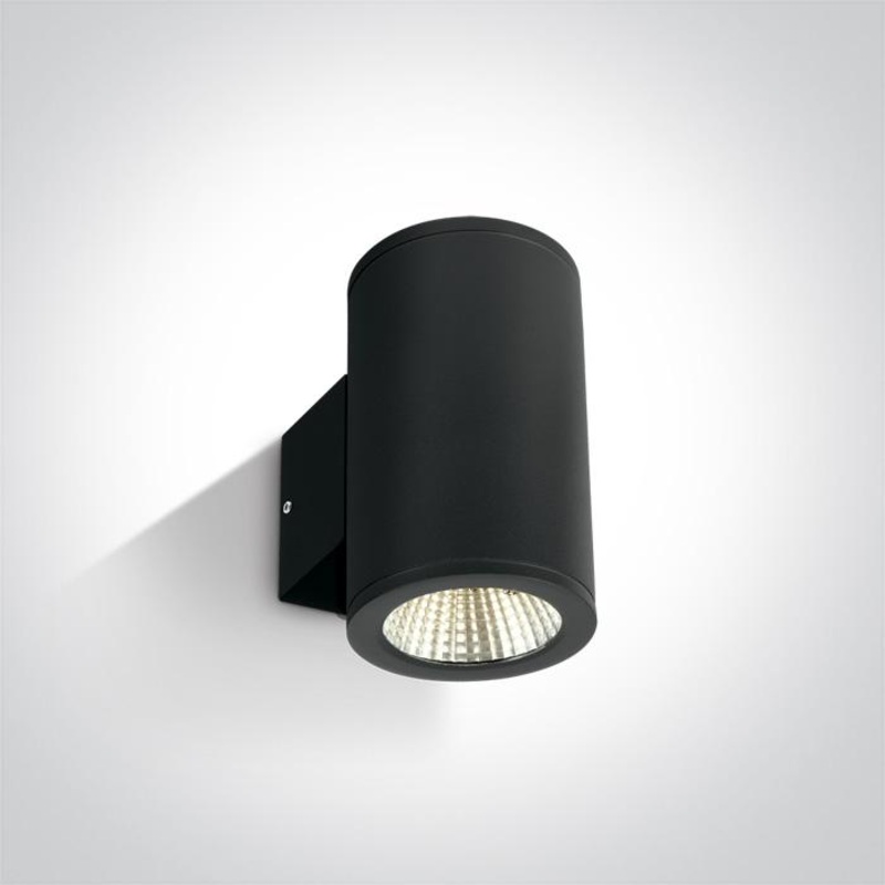 BLACK COB LED 2x6W WW IP54 230V
