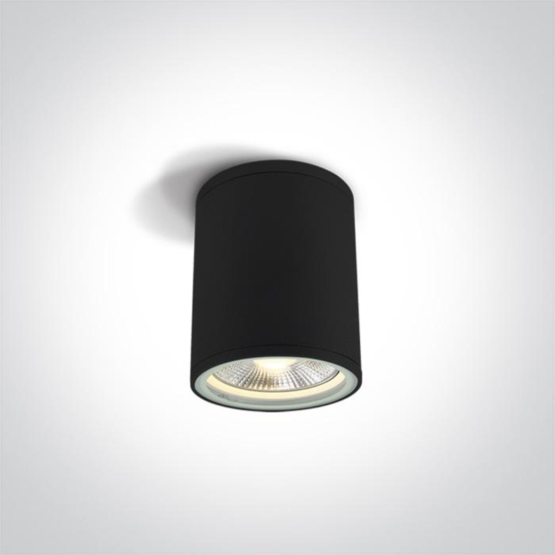 BLACK CYLINDER PAR30 E27 20W IP54