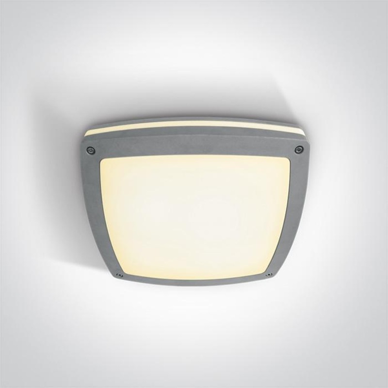 GREY IP54 2xE27 20W