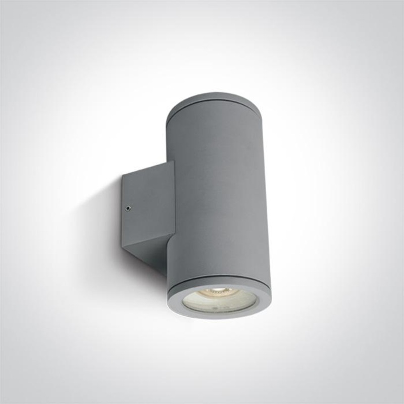 GREY WALL GU10 2x10W IP54