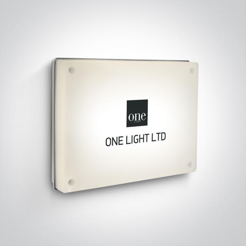GREY WALL LIGHT PHOTOCELL LED 8W WW IP54 230V