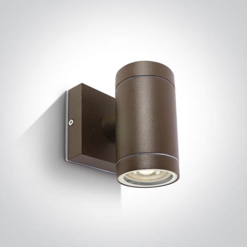 RUST BROWN WALL GU10 10w IP54