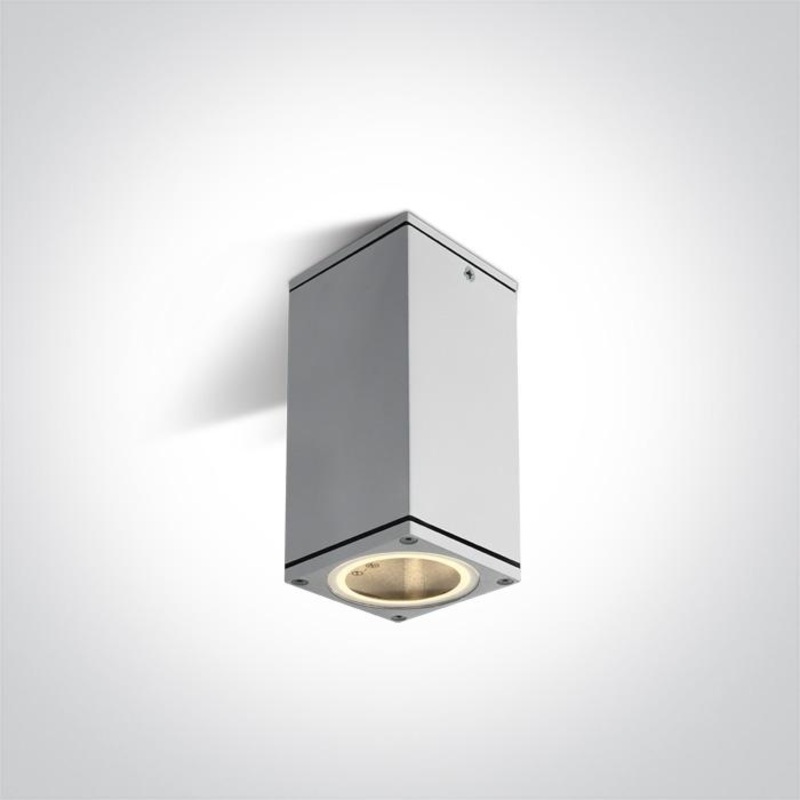 WHITE GU10 10w IP54 DARK LIGHT