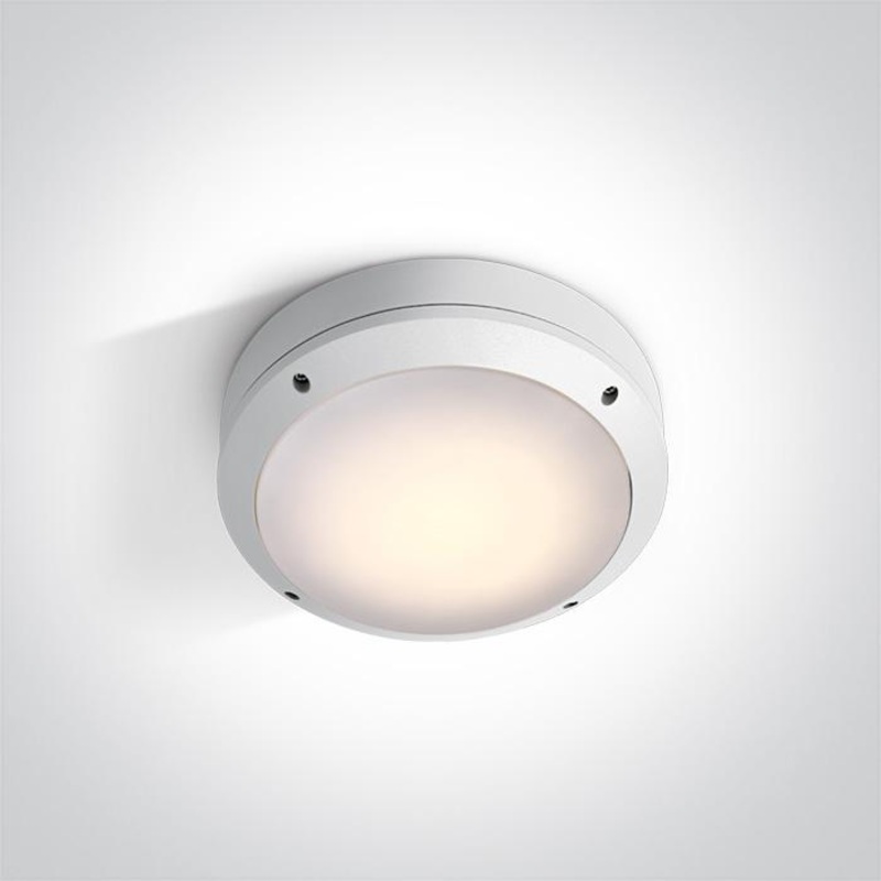 WHITE IP54 E27 12W