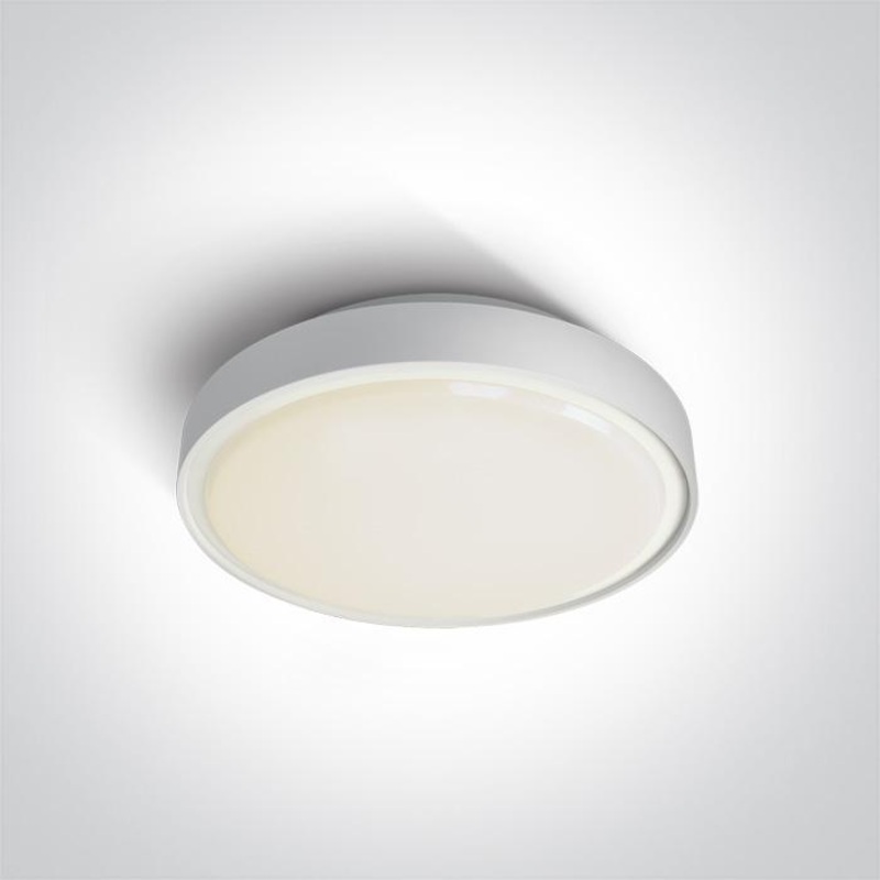 WHITE LED PLAFO 24w WW IP65 230v